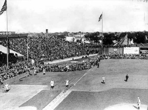 Baseball Game at Lexington Park, 1916. Baseball Game at Lexington Park, 1916.